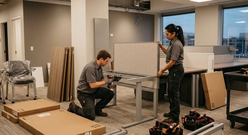 Office Furniture Installation in Alpharetta, GA