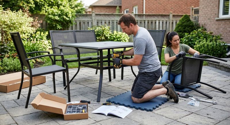 Patio Set Assembly in Olathe, KS
