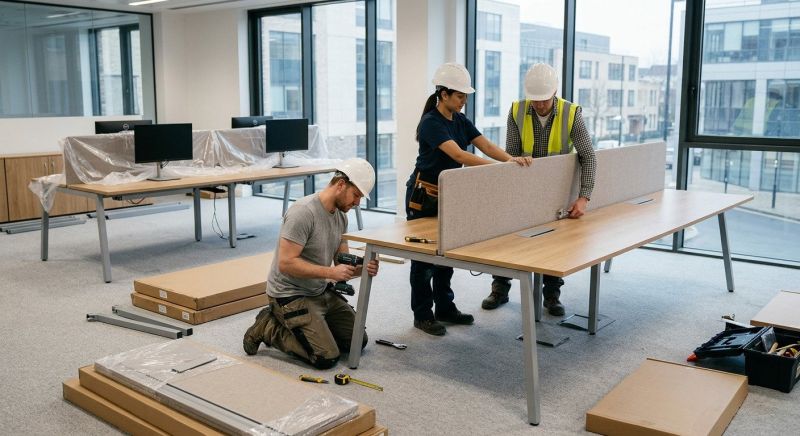 Standing Desk Assembly in Denver, CO